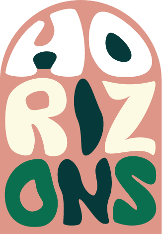 Logo HORIZONS bonhommisé